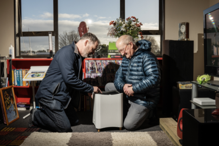 Air Action: enabling householders and building managers to trial air quality solutions